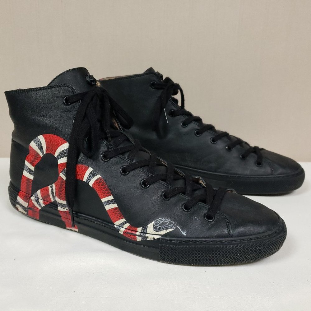 mens gucci snake shoes